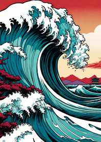 Mountain, Sea, and Moonlit Night 793F9C