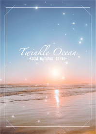 twinkle ocean/natural style
