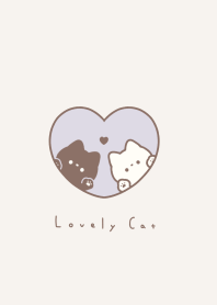 แมวคู่ / purple LB.