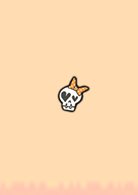 Simple Ribbon Skull 2