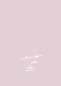 Cherry -simple pink