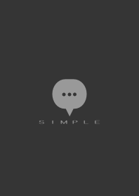 SIMPLE(black gray)V.1789b