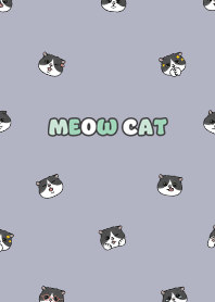 neko head8 - mist purple