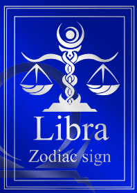 天秤座银色和蓝色 2019