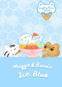 Maggie&Boom Bear-Ice Blue