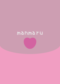 simple love heart Theme Happy maru06