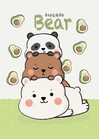 BEAR AVOCADO LOVER.