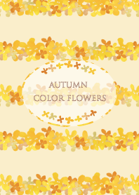 -simple- Autumn color flowers