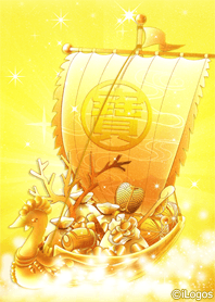 The golden ship carries lucky