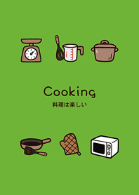 Cooking is so much fun(fresh green)