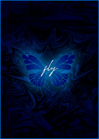 蝶♥運気UP blue_1