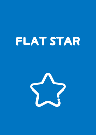 FLAT STAR - Blue