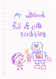 A notebook full of cute scribbles 9