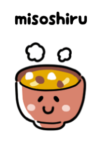 Cute miso soup Theme