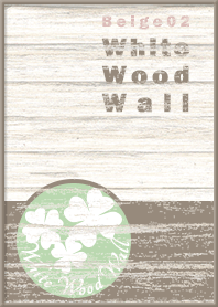 흰색 나무 벽/베이지색 02.v2