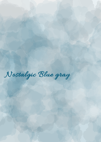 Nostalgic Blue gray for Japan