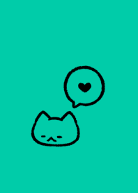 Chill out cat.(black1-06)