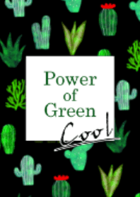 Power of green/Cool black