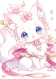 ⭐️夢幻櫻花魔法貓❤️
