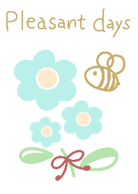 Pleasant days -blue-