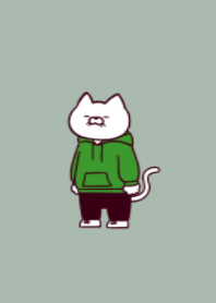 Hoodie cat.(dusty colors05)