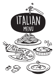 Doodle Pizza menu