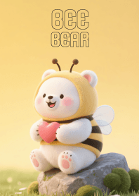 Kawaii Love Bee Bear Theme