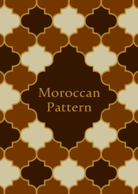 Moroccan Pattern[Chocolate Brown]