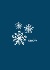 snow.