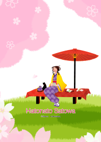 Cherry blossoms and girls [spring]+