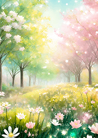 Beautiful real scenery(Spring-683)