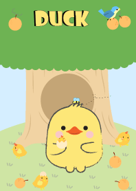 Duck With Tree Theme