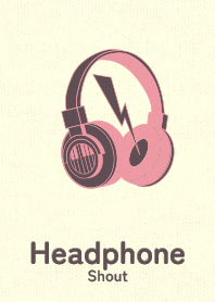 Headphone_shout Rose pink