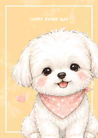 Maltese / Marble /yellow