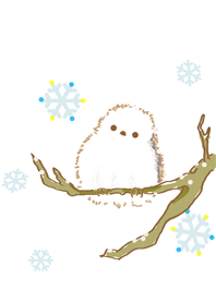 ほっこりシマエナガちゃん着せ替え