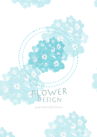 Nemophila -White-