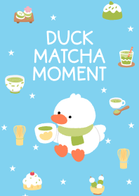 Duck Matcha Moment (blue)
