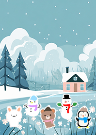 Kawaii scandinavian style(Winter-965)