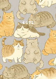 Cats are soothing02 white