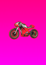 Simple bike red