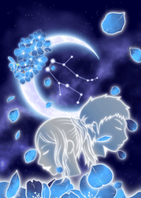 blue cherry blossoms Gemini JPN