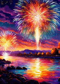 Beautiful Fireworks Theme#34