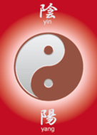 Yin-Yang mark RED ver.