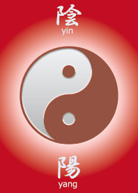 Yin-Yang mark RED ver.
