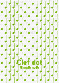 Clefdot simple note ver_Green04