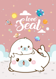 Cute Seal Lover Like Pink
