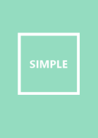 simple sikaku(JP)mintgreen