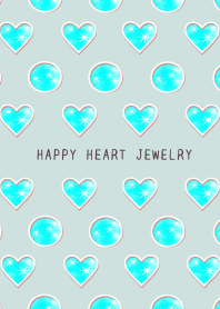 HAPPY HEART JEWELRY/LIGHT BLUE/BEIGE