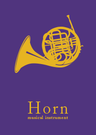 horn gakki Pansy purple