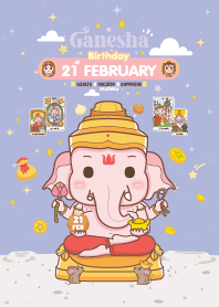 Ganesha x February 21 Birthday